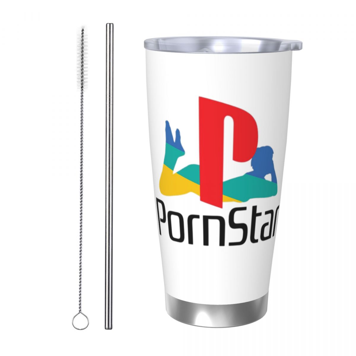 Tumbler 20Oz White - Ps Pron Star Copo de aço