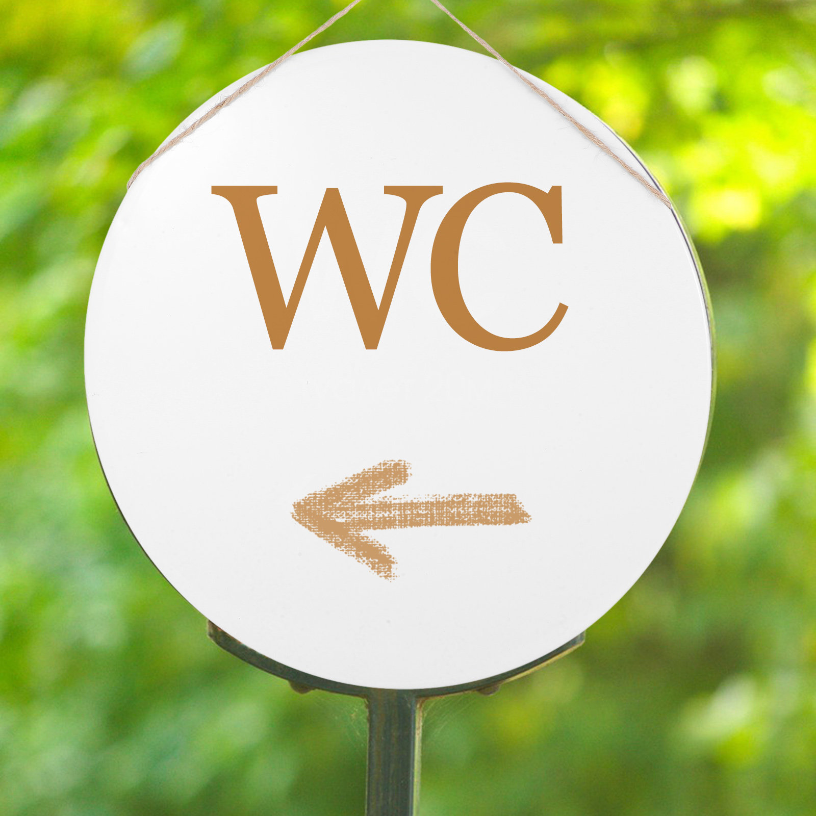 Yard Sign Blank - Placa de Metal em Branco 11,79x11,79