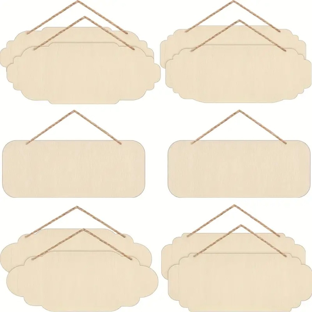Yard Sign Blank - Retângulo Em Branco Oval Hanging Banner