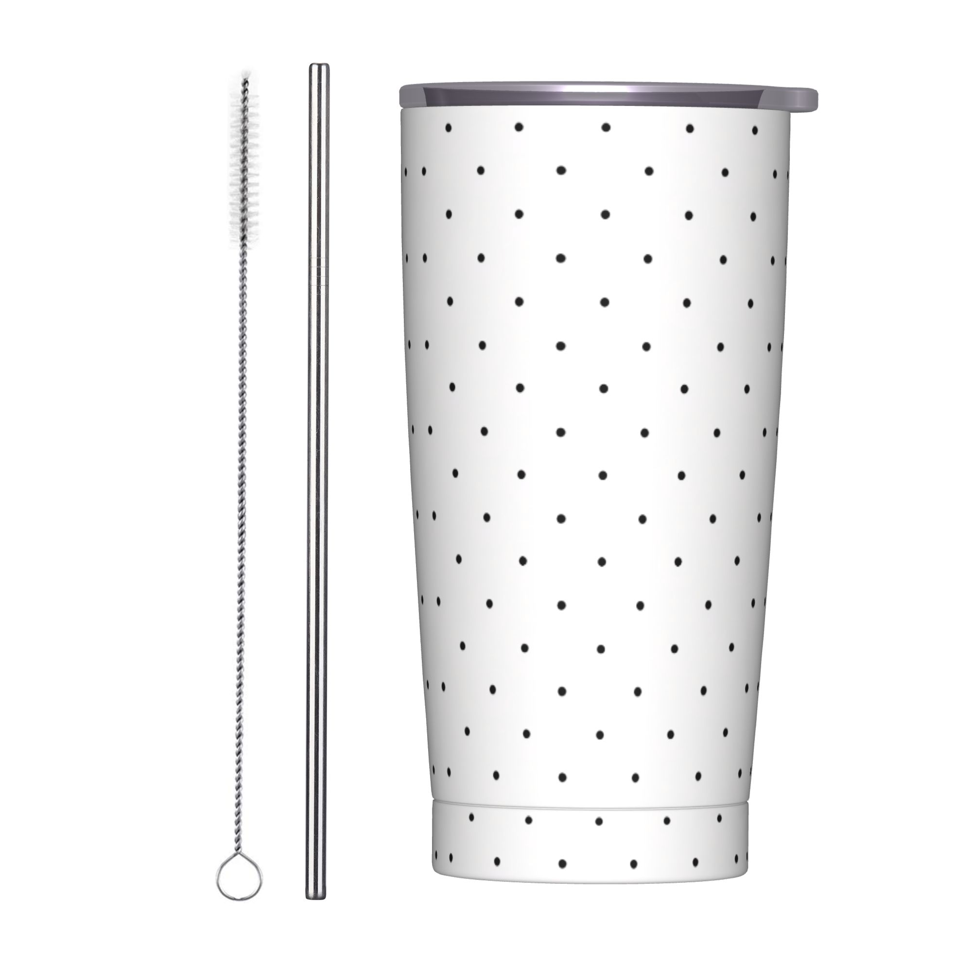 Copo Térmico de Aço Inoxidável - Tumbler 20Oz White avaliação e preço