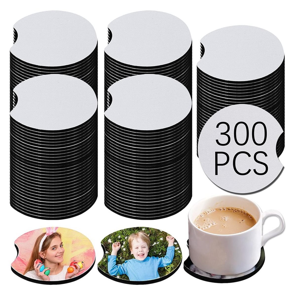Porta-copos de sublimação em a - Coaster Sublimation Blank avaliação e preço