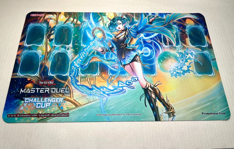 Yugioh Elfnote Tinia Play Mat  - Door Mat Blank avaliação e preço