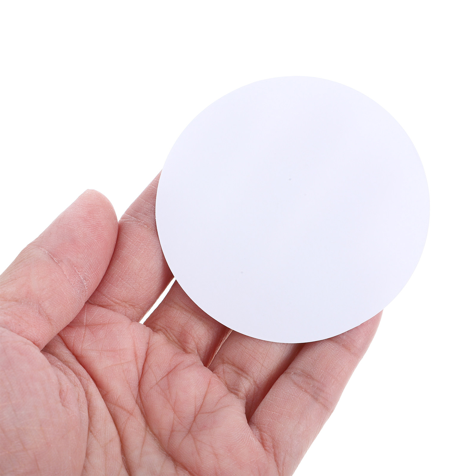 100 Peças de Papel Redondo em  - Button Badge Blank avaliação e preço