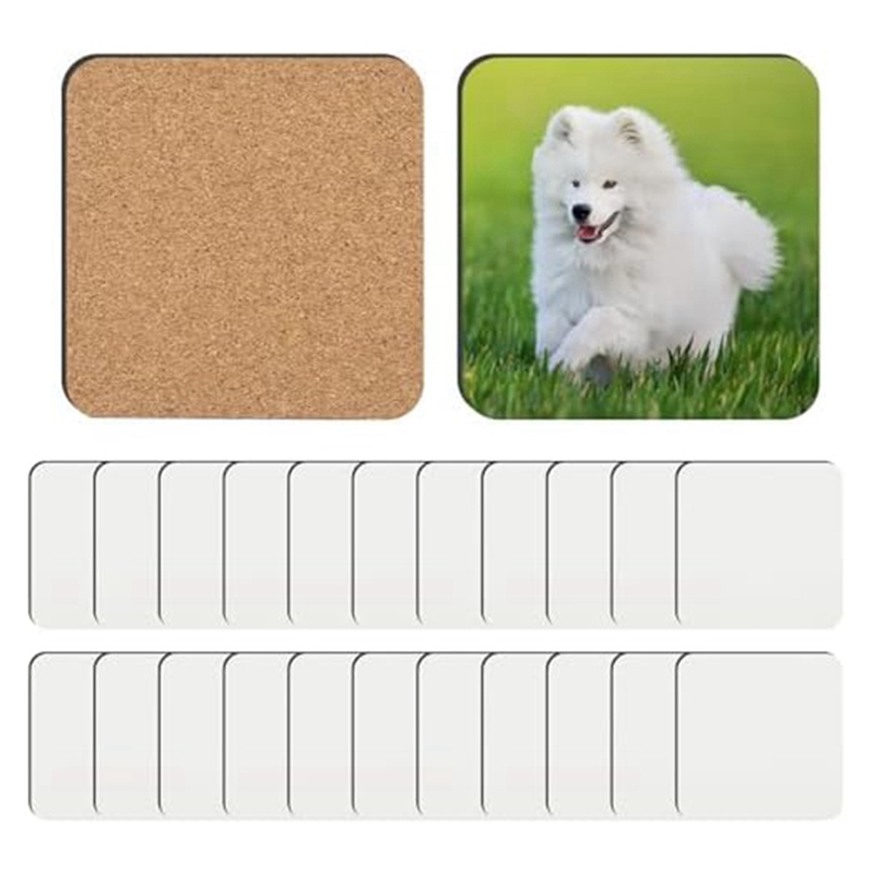 24 porta-copos de sublimação d - Coaster Sublimation Blank avaliação e preço