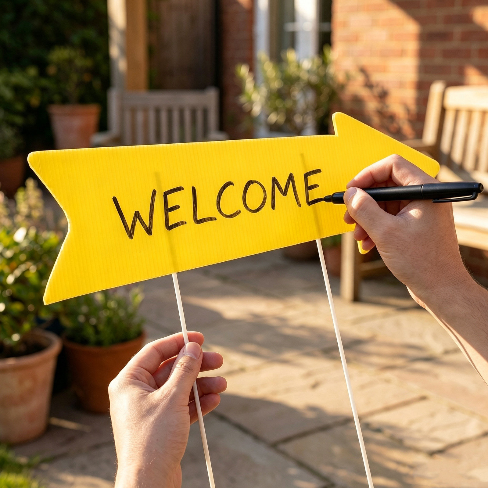 10 Peças de Placas de Sinaliza - Yard Sign Blank avaliação e preço