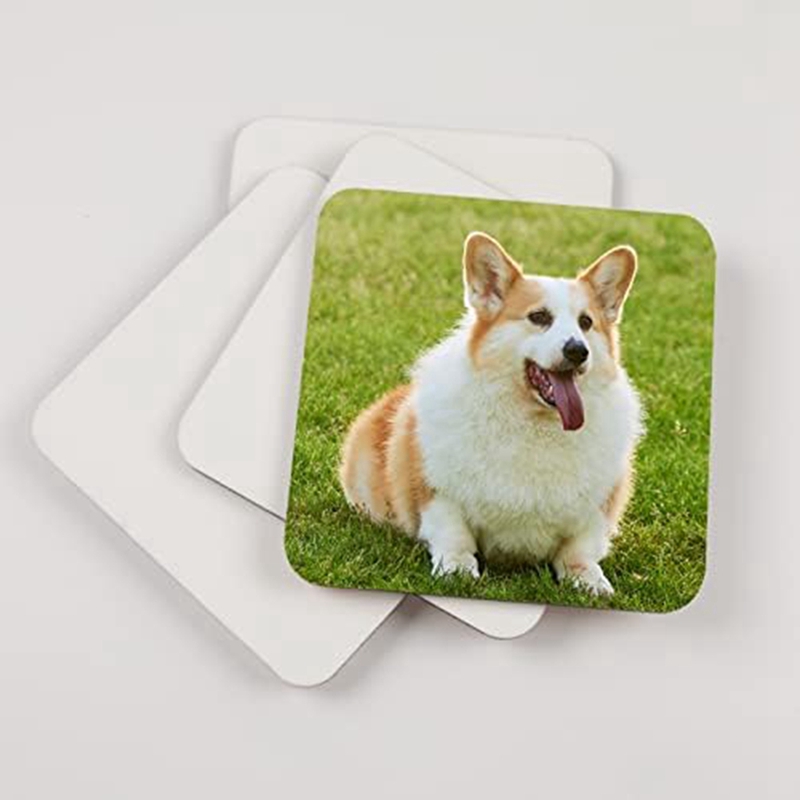 12 Peças de Porta-Copos Quadra - Coaster Sublimation Blank avaliação e preço