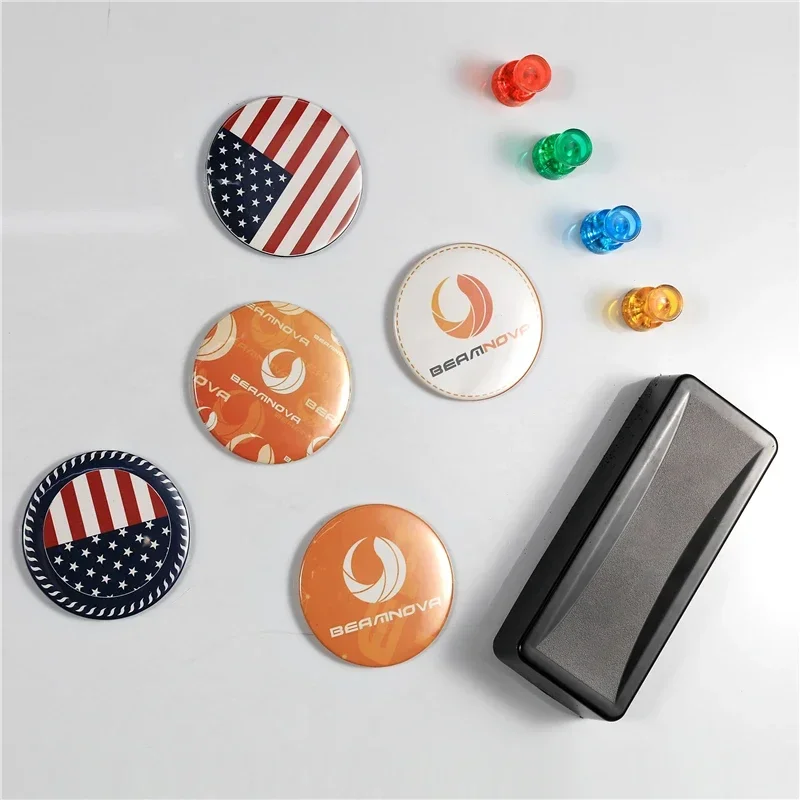50/100 pçs 25-75mm ímã geladei - Button Badge Blank avaliação e preço